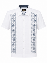 Load image into Gallery viewer, Yucatan Mexico Embroidered Guayabera