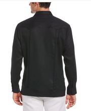 Load image into Gallery viewer, Cubavera Long Sleeve Irish Linen Guayabera