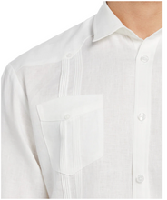 Load image into Gallery viewer, Cubavera Long Sleeve Irish Linen Guayabera