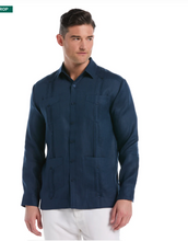 Load image into Gallery viewer, Cubavera Long Sleeve Irish Linen Guayabera