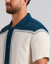Load image into Gallery viewer, CUBAVERA VISCOSE COLORBLOCK SHIRT