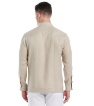 Load image into Gallery viewer, Cubavera Long Sleeve Irish Linen Guayabera