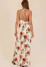 Load image into Gallery viewer, Sunflower Sleeveless Maxi Dress