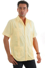 Load image into Gallery viewer, Mojito Short Sleeve Linen Guayabera