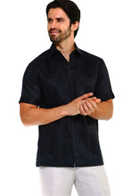 Load image into Gallery viewer, Short Sleeve Poly/Cotton Guayabera
