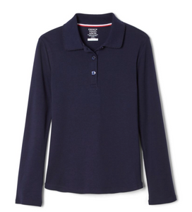 U.C.B.O.E Girls Long Sleeve Polos