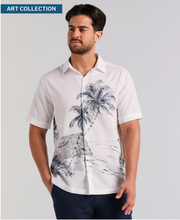 Load image into Gallery viewer, CUBAVERA ISLAND SCENIC PRINT SHIRT
