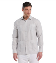 Load image into Gallery viewer, Cubavera Long Sleeve Irish Linen Guayabera
