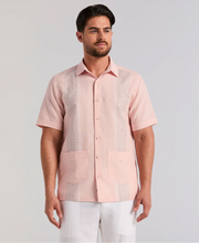Load image into Gallery viewer, CUBAVERA LINEN BLEND 2-POCKET GUAYABERA SHIRT
