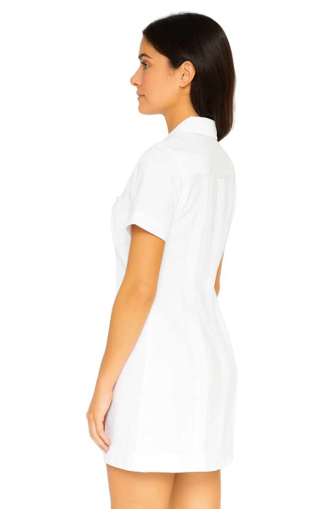 linen guayabera dress Ladies 100% Soft Linen Traditional (4) Pocket Guayabera Dress in (5) Colors