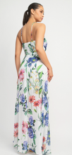 Load image into Gallery viewer, Surplice Floral Chiffon Maxi Dress
