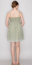 Load image into Gallery viewer, Embroidered Scallop Floral Dress
