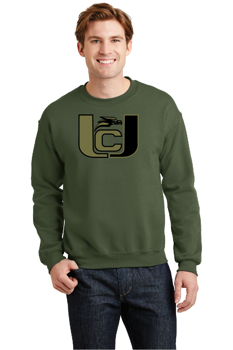 UC Soaring Eagles Green Logo Long Sleeve T-shirt