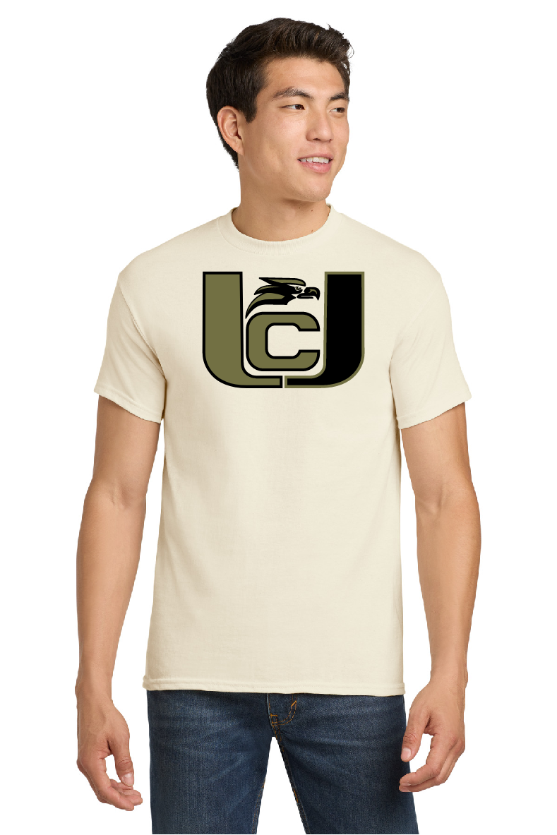 UC Soaring Eagles Green Logo Short Sleeve T-shirt