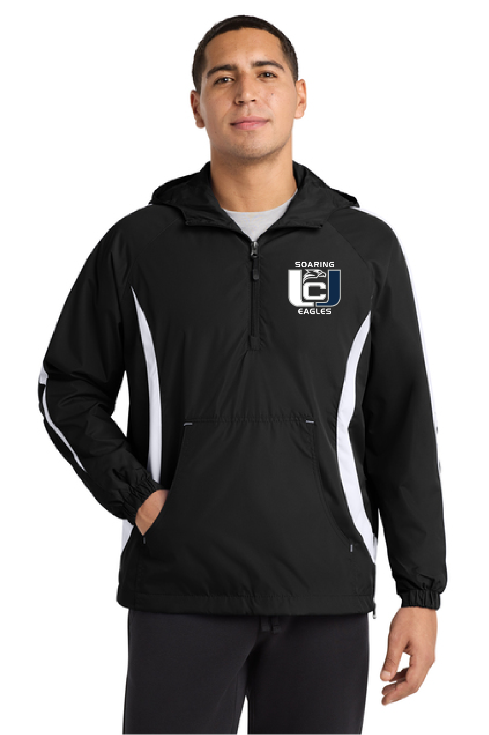 UC Soaring Eagles Half-Zip Windbreaker (Men)