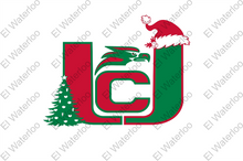 Load image into Gallery viewer, UC Soaring Eagles Christmas Long Sleeve T-shirt
