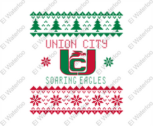 Load image into Gallery viewer, UC Soaring Eagles Christmas Sweater Long Sleeve T-shirt
