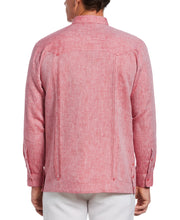 Load image into Gallery viewer, Cross Dye Irish Linen Guayabera
